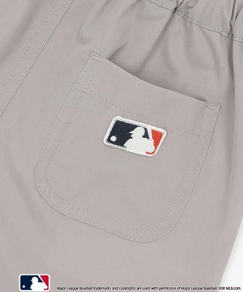 petit main / プティマイン ショート・ハーフ・半端丈パンツ | 【MLB】ロゴ刺しゅうハーフパンツ | 詳細8