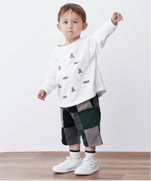 petit main / プティマイン ショート・ハーフ・半端丈パンツ | パッチワークハーフパンツ | 詳細3