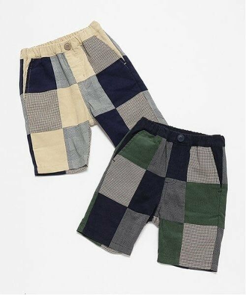 petit main / プティマイン ショート・ハーフ・半端丈パンツ | パッチワークハーフパンツ | 詳細5