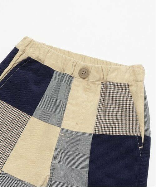 petit main / プティマイン ショート・ハーフ・半端丈パンツ | パッチワークハーフパンツ | 詳細8