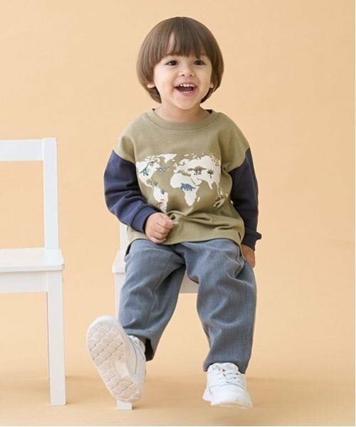 petit main / プティマイン その他パンツ | ストレッチイージーパンツ | 詳細1