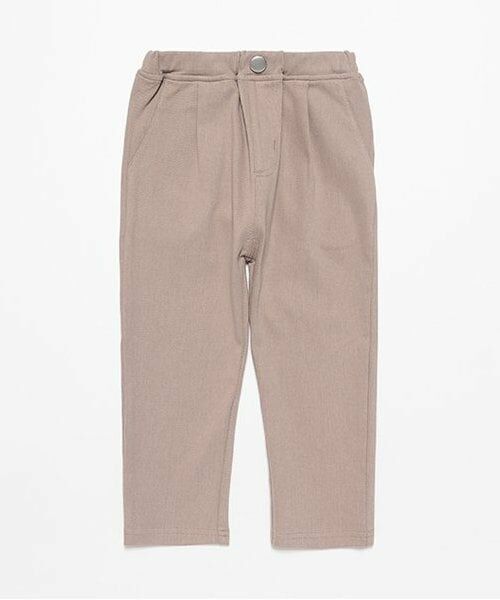 petit main / プティマイン その他パンツ | 【スマイルシリーズ】BOYSタックパンツ（ベージュ）