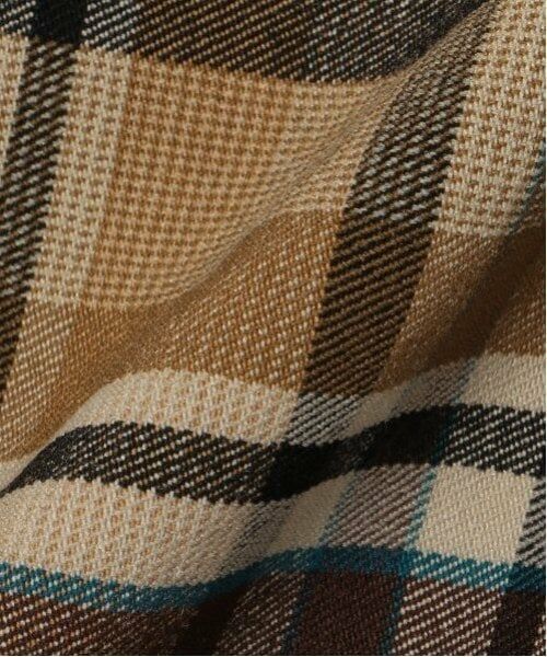 petit main / プティマイン その他パンツ | チェックストレッチテーパードパンツ | 詳細7