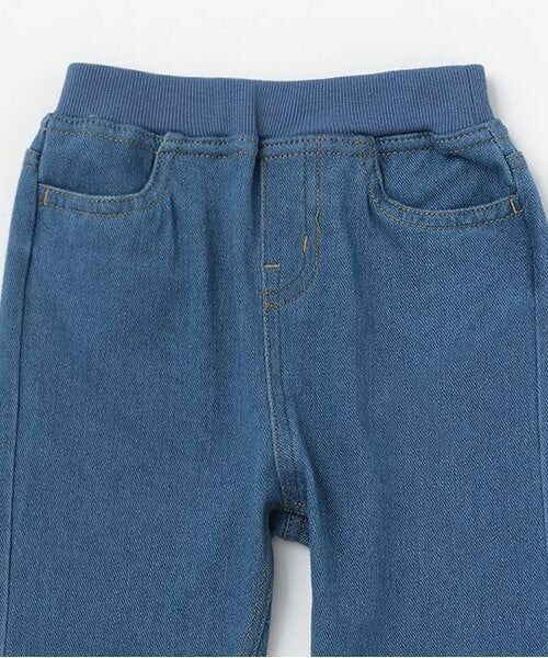 petit main / プティマイン その他パンツ | カットデニムストレートパンツ | 詳細2