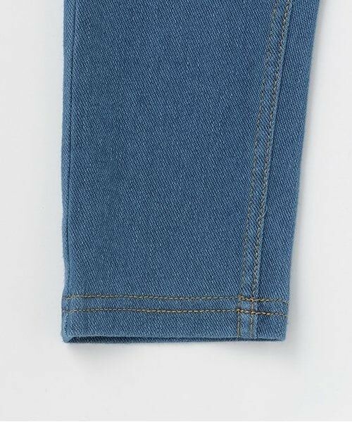 petit main / プティマイン その他パンツ | カットデニムストレートパンツ | 詳細4