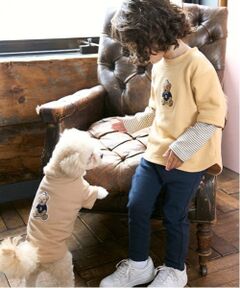 petit main / プティマイン その他パンツ | 【防汚加工】デイリーカラーパンツ