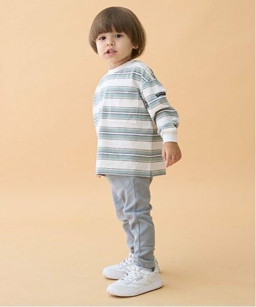 petit main / プティマイン その他パンツ | 【防汚加工】デイリーカラーパンツ | 詳細1