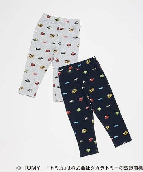 petit main / プティマイン その他パンツ | 【TOMICA】総柄フライスパンツ | 詳細6