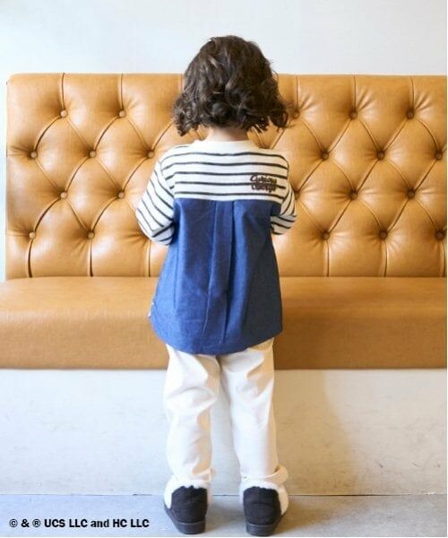 petit main / プティマイン その他パンツ | 【おさるのジョージ】刺しゅうパンツ | 詳細1