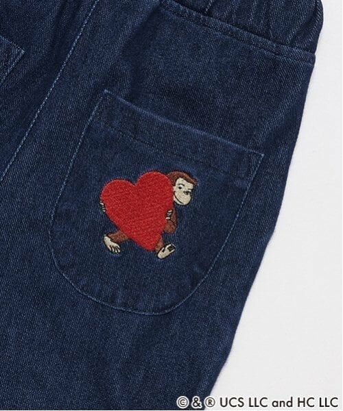 petit main / プティマイン その他パンツ | 【おさるのジョージ】刺しゅうパンツ | 詳細12