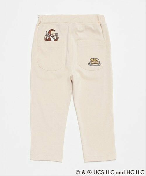 petit main / プティマイン その他パンツ | 【おさるのジョージ】刺しゅうパンツ | 詳細4