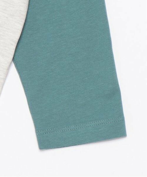 petit main / プティマイン Tシャツ | 【オーガニック】配色ラグランTシャツ | 詳細11