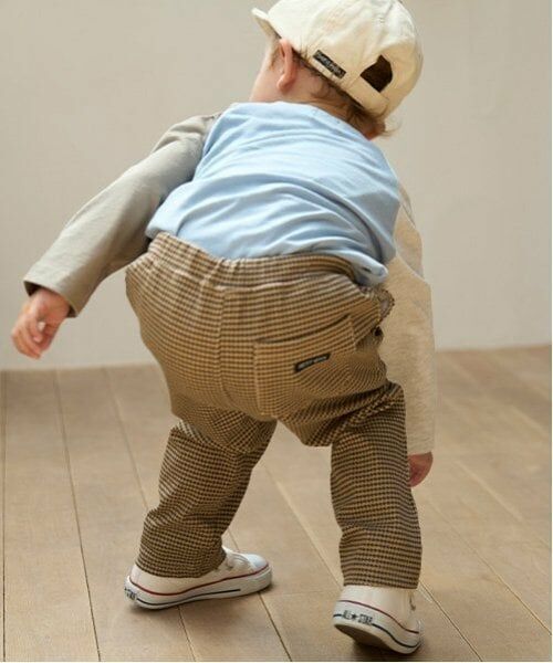 petit main / プティマイン Tシャツ | 【オーガニック】配色ラグランTシャツ | 詳細5