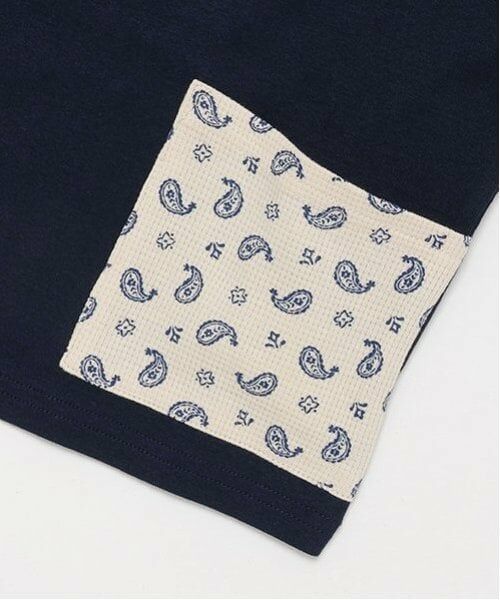 petit main / プティマイン Tシャツ | 【オーガニック】柄ポケットTシャツ | 詳細16