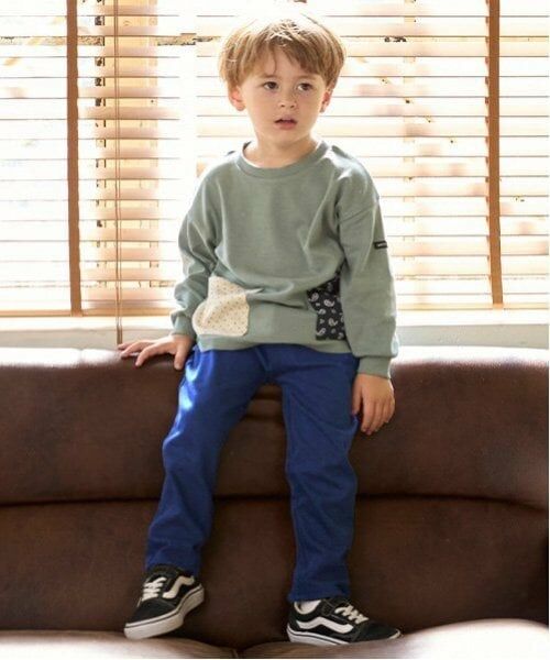 petit main / プティマイン Tシャツ | 【オーガニック】柄ポケットTシャツ | 詳細5