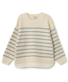 petit main / プティマイン ニット・セーター | 【ウォッシャブル】ボーダーニット