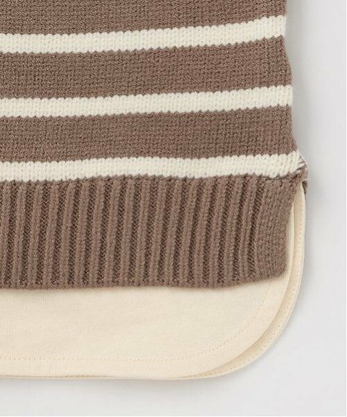 petit main / プティマイン ニット・セーター | 【ウォッシャブル】ボーダーニット | 詳細13