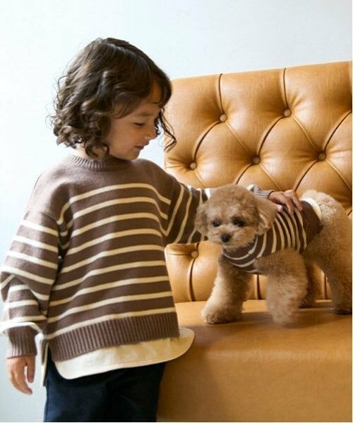 petit main / プティマイン ニット・セーター | 【ウォッシャブル】ボーダーニット | 詳細2