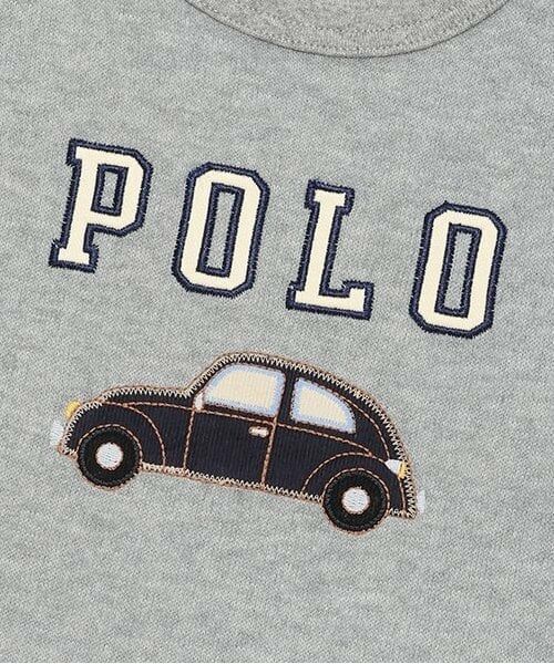 petit main / プティマイン Tシャツ | 【POLO BCS】ロゴアップリケ長袖Tシャツ | 詳細3