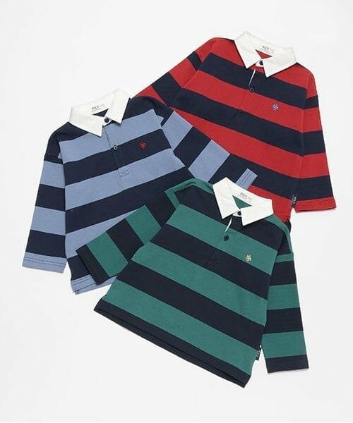 petit main / プティマイン シャツ・ブラウス | 【POLO BCS】ラガー長袖シャツ | 詳細8