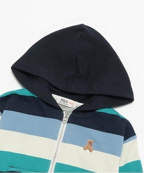 petit main / プティマイン パーカー | 【POLO BCS】ジップアップパーカー(キッズサイズ) | 詳細2