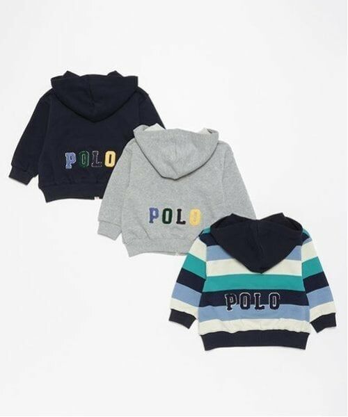 petit main / プティマイン パーカー | 【POLO BCS】ジップアップパーカー(キッズサイズ) | 詳細9