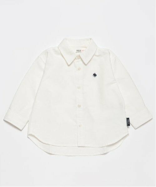 petit main / プティマイン シャツ・ブラウス | 【POLO BCS】長袖シャツ（オフ ホワイト）