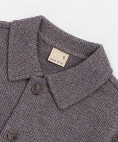 petit main / プティマイン シャツ・ブラウス | ワッフルカットシャツ | 詳細6