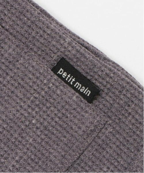 petit main / プティマイン シャツ・ブラウス | ワッフルカットシャツ | 詳細8