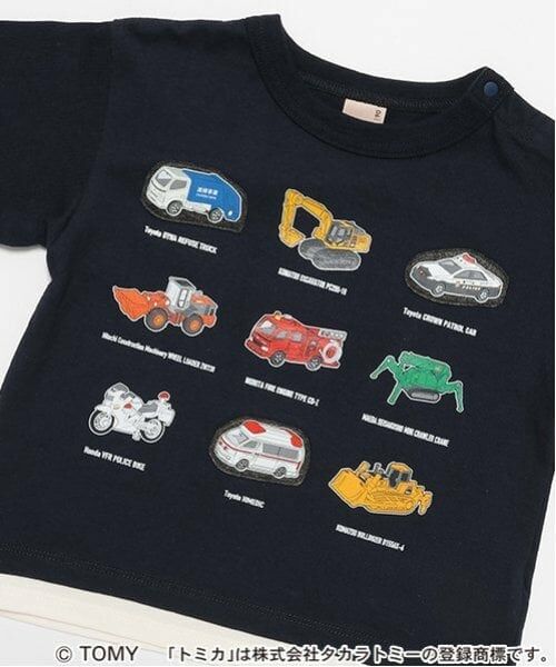 petit main / プティマイン Tシャツ | 【TOMICA】トミカ集合長袖Tシャツ | 詳細6