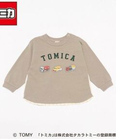 petit main / プティマイン Tシャツ | 【TOMICA】後布帛長袖Tシャツ