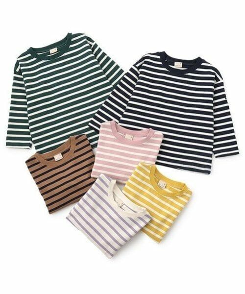 petit main / プティマイン Tシャツ | 【GOODPRICE】ボーダー長袖Tシャツ | 詳細6