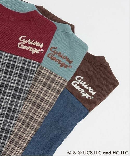 petit main / プティマイン Tシャツ | 【おさるのジョージ】グラフィック長袖Tシャツ | 詳細11