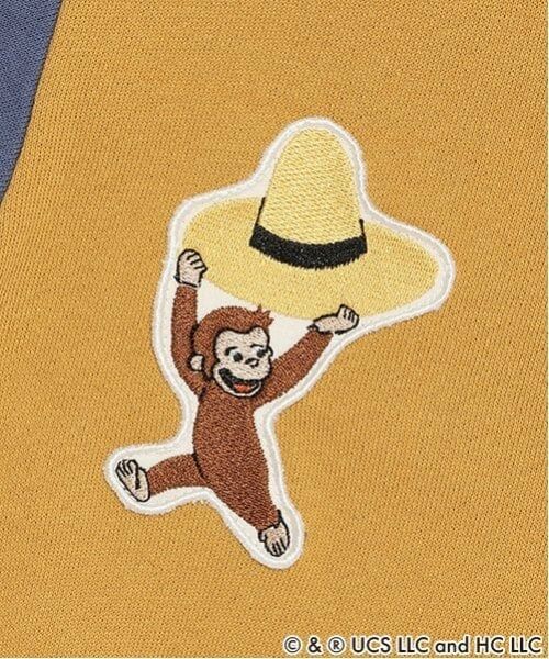 petit main / プティマイン スウェット | 【おさるのジョージ】ワッペントレーナー | 詳細4