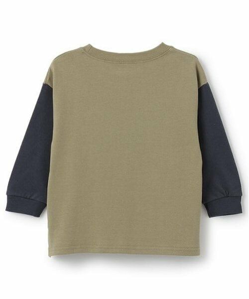 petit main / プティマイン Tシャツ | 恐竜刺しゅう長袖Tシャツ | 詳細4