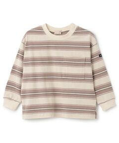 petit main / プティマイン Tシャツ | マルチボーダーTシャツ