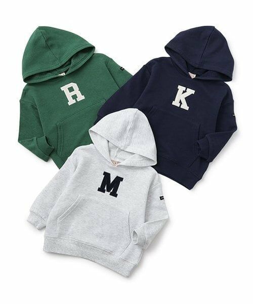 petit main / プティマイン パーカー | アルファベットパーカー | 詳細13