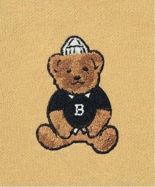 petit main / プティマイン Tシャツ | 【リンク】くまサガラ重ね着長袖Tシャツ(キッズ) | 詳細4