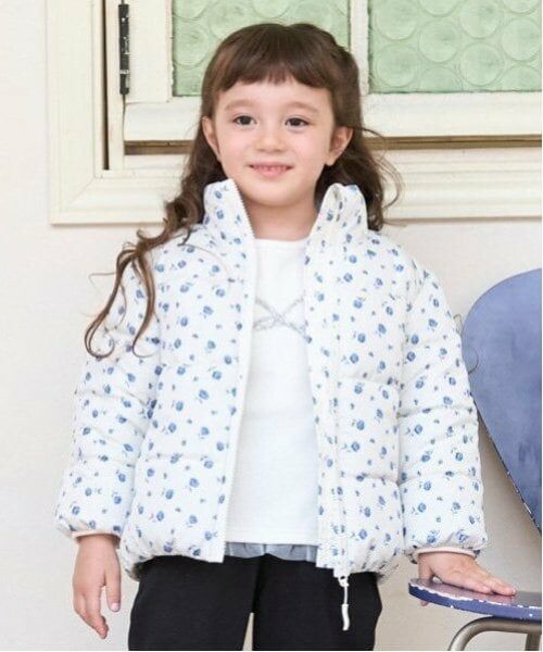 petit main / プティマイン ブルゾン | 【GOODPRICE/撥水加工】中綿ジャケット(キッズサイズ)（ブルー）