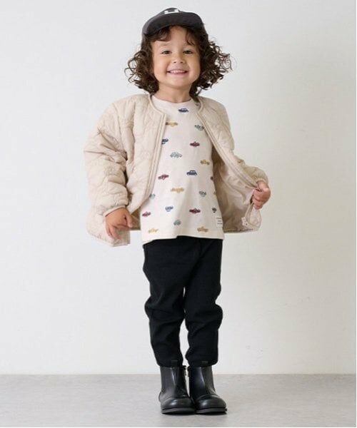 petit main / プティマイン ブルゾン | 車キルティングジャケット | 詳細2