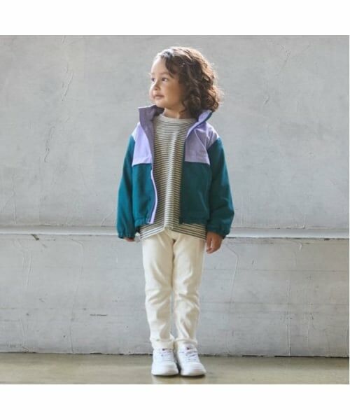 petit main / プティマイン ブルゾン | 【撥水加工/リンク】アソートウィンブレ(キッズサイズ) | 詳細2