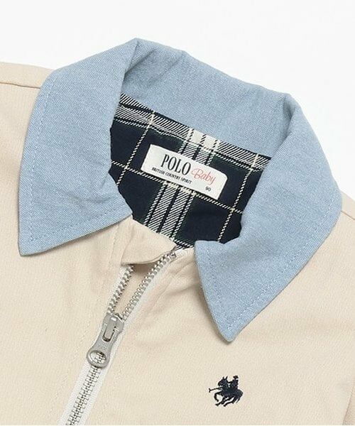 petit main / プティマイン ブルゾン | 【POLO BCS】ジップアップブルゾン | 詳細2