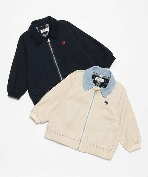 petit main / プティマイン ブルゾン | 【POLO BCS】ジップアップブルゾン | 詳細9