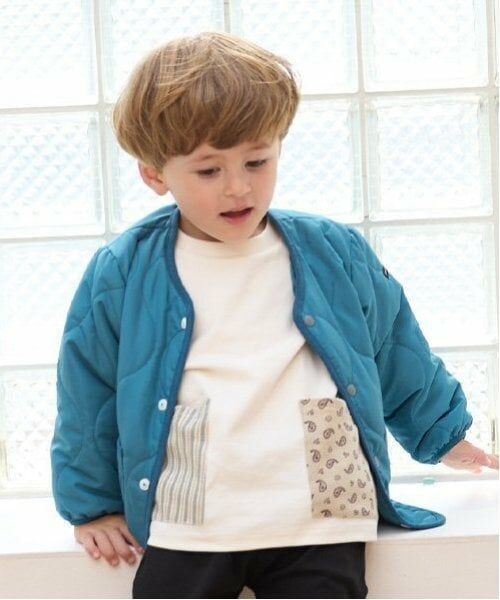 petit main / プティマイン ブルゾン | 【GOODPRICE/撥水加工】キルティングジャケット | 詳細3