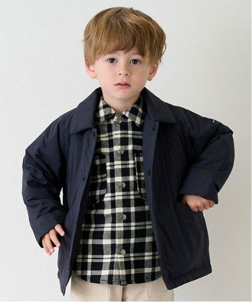 petit main / プティマイン ブルゾン | 薄中綿ジャケット | 詳細2