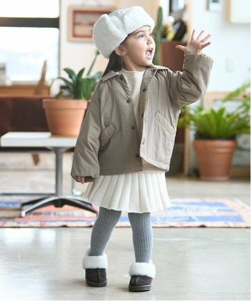 petit main / プティマイン ブルゾン | 薄中綿ジャケット | 詳細8