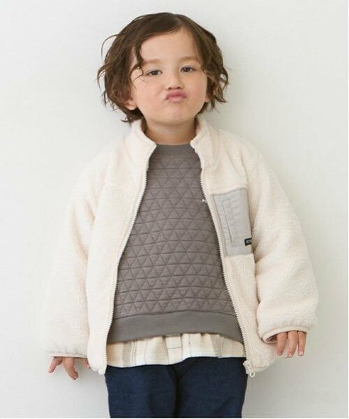 petit main / プティマイン ブルゾン | ボアジャケット | 詳細1