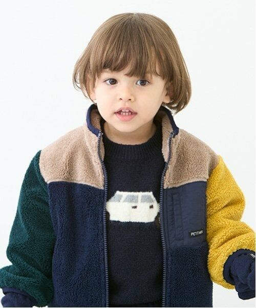 petit main / プティマイン ブルゾン | ボアジャケット | 詳細8