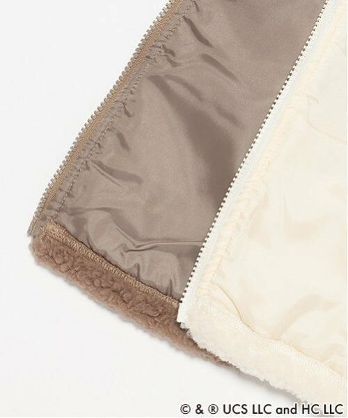 petit main / プティマイン ダウンジャケット・ベスト | 【おさるのジョージ】ボアベスト | 詳細12