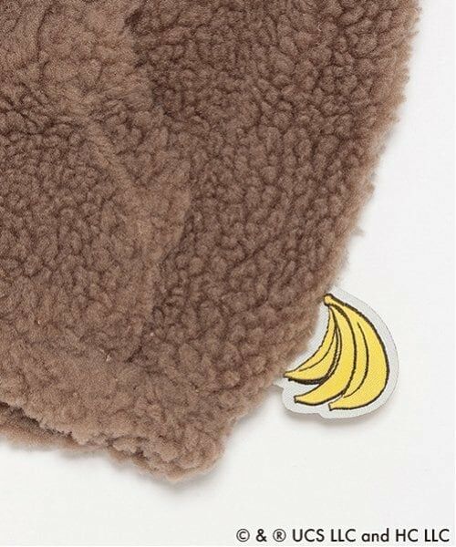 petit main / プティマイン ダウンジャケット・ベスト | 【おさるのジョージ】ボアベスト | 詳細9